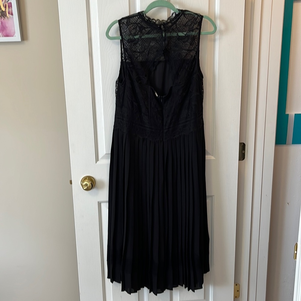 Addition Elle Black Sleeveless Midi Sundress